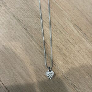 Sterling Brighton necklace can be worn either side